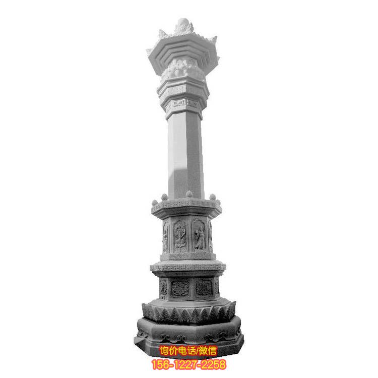 青石石雕雕塑，點綴寺廟環(huán)境