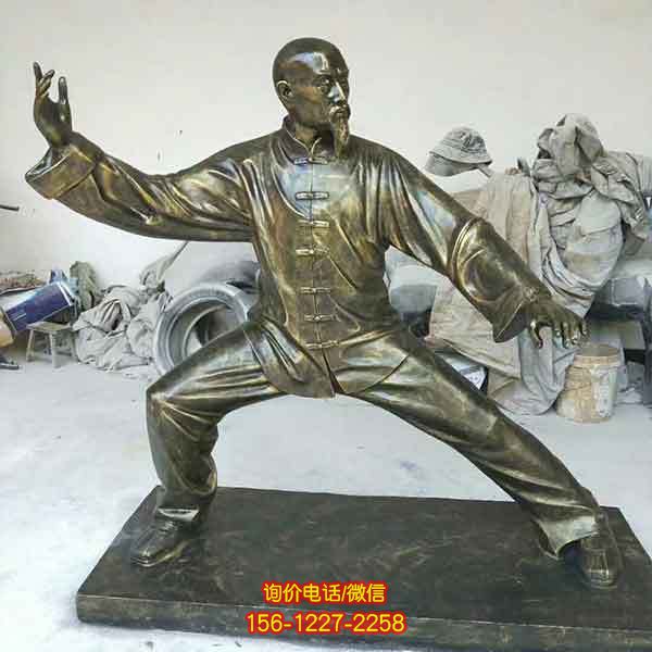 玻璃鋼太極人物雕塑：結合傳統文化與現代藝術