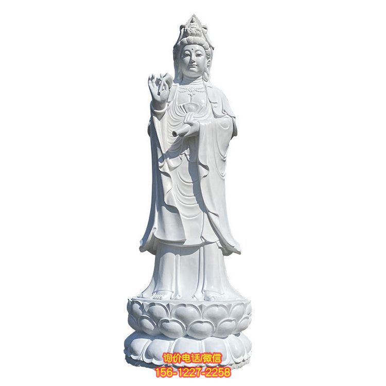 石材觀音雕塑，為景區(qū)增添獨特魅力