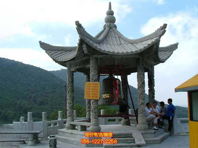 涼亭雕塑-景區(qū)寺廟擺放銅鐘仿古建涼亭 涼亭雕塑-景區(qū)寺廟擺放銅鐘仿古建涼亭
