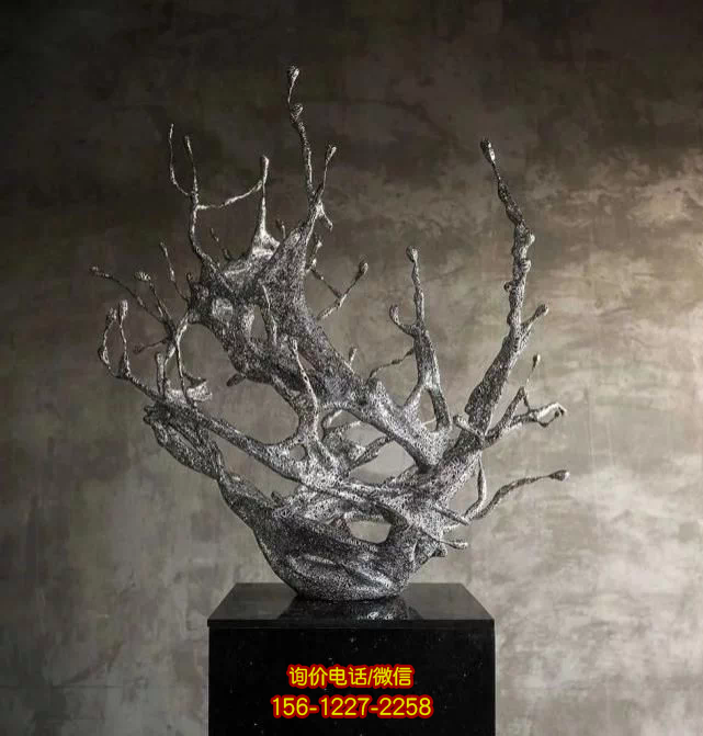 室內(nèi)廣場不銹鋼抽象藝術(shù)景觀雕塑 室內(nèi)廣場不銹鋼抽象藝術(shù)景觀雕塑