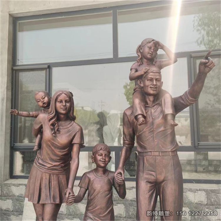 一家人雕塑48 一家人雕塑48