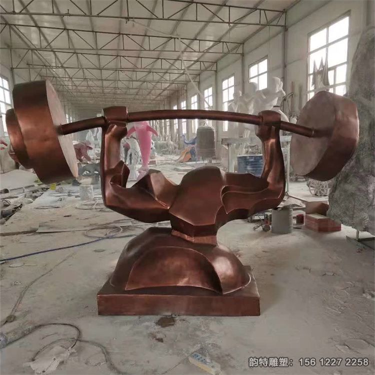 舉重雕塑06 舉重雕塑06