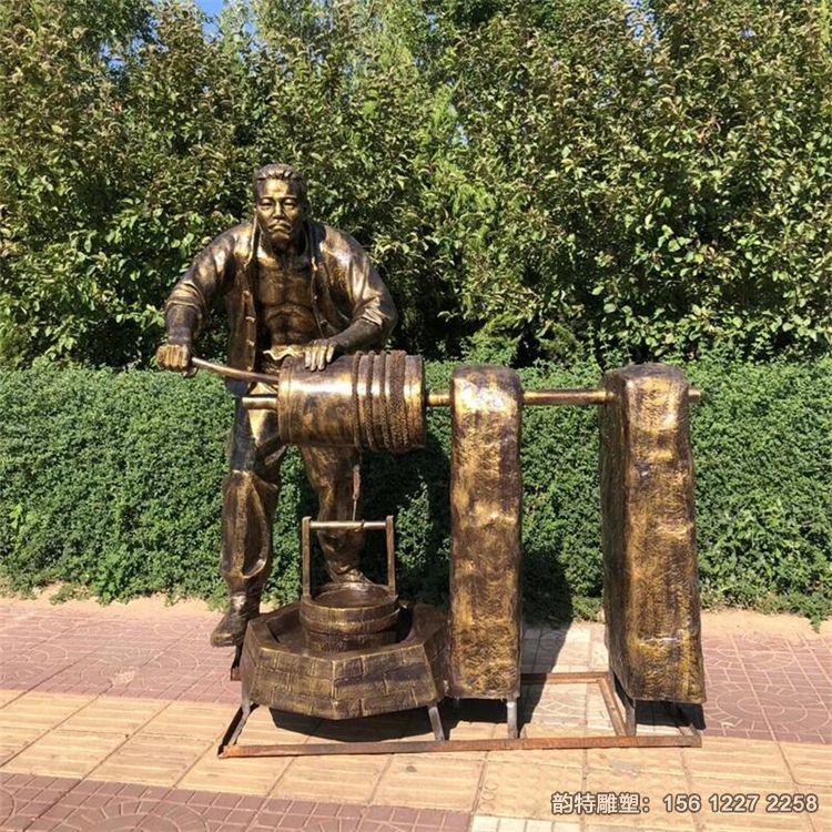 打水雕塑14 打水雕塑14