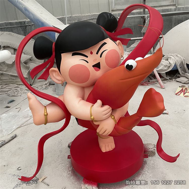 3D創意卡通人物雕塑 定制款卡通雕塑案例分享